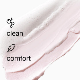 Clinique removing makeup from face illustrating effective cleansing benefit