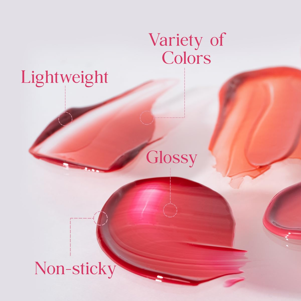 CLIO PROFESSIONAL applicator close-up demonstrating precise tip for controlled glossy application