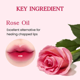 CLIO PROFESSIONAL open cap highlighting rose oil ingredient for soft hydration