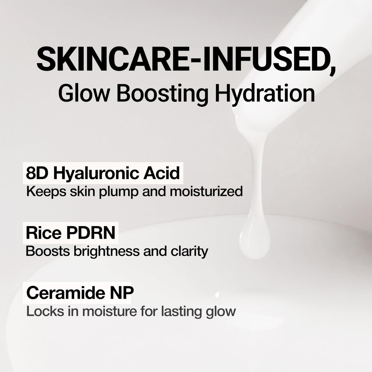 CLIO PROFESSIONAL rice extract close-up to highlight brightening ingredient benefit