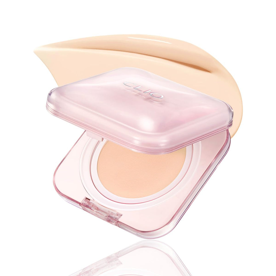 CLIO PROFESSIONAL compact front view showing sleek packaging and travel benefit