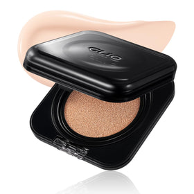 CLIO front packaging showing compact and branding for travel-ready coverage