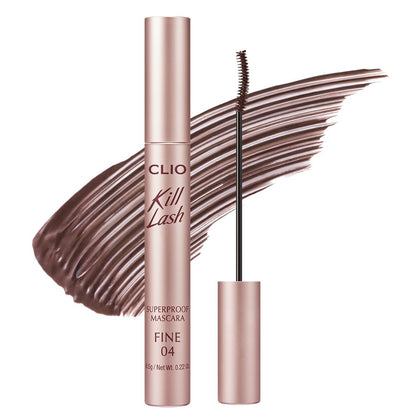 CLIO PROFESSIONAL front packaging showing slim mascara tube and shade