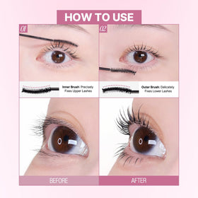 CLIO PROFESSIONAL open tube texture shot showing smooth formula benefit