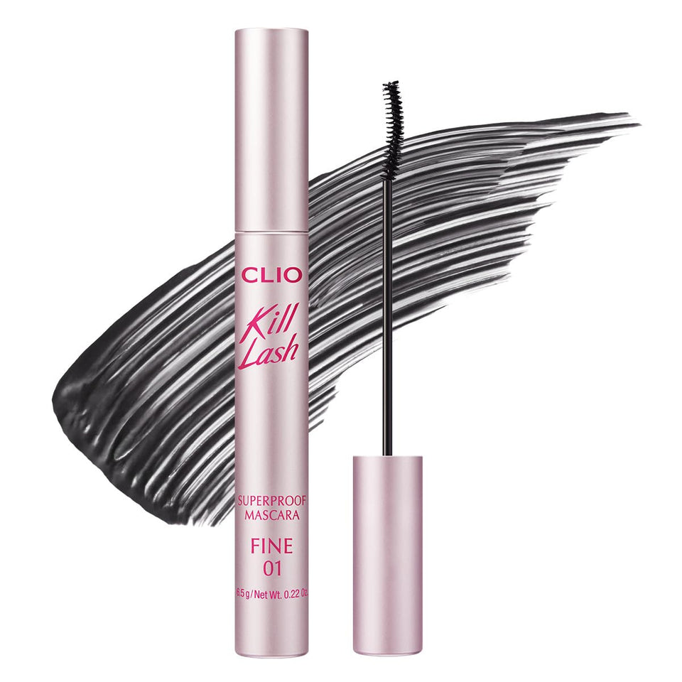 CLIO PROFESSIONAL front tube shot showing compact waterproof mascara