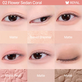 CLIO PROFESSIONAL palette held in hand to show compact travel-friendly size