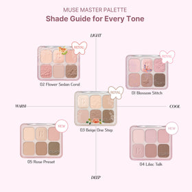 CLIO PROFESSIONAL model applying lilac shade for a soft everyday eye look