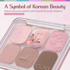 CLIO PROFESSIONAL close-up of baked cream powder texture for smooth blendability