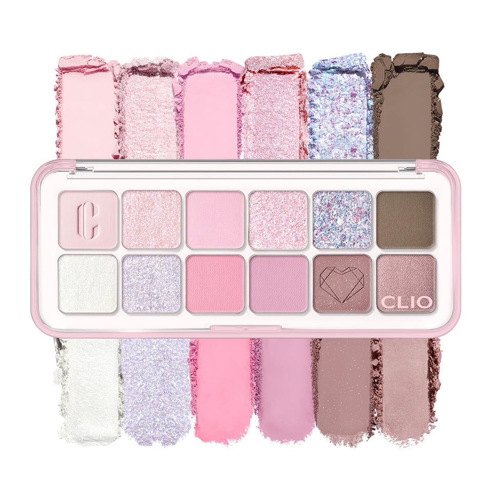 CLIO PROFESSIONAL palette front compact shows sleek packaging and portability