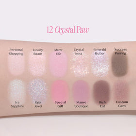 CLIO PROFESSIONAL shimmer close-up highlighting reflective micro-sparkle finish