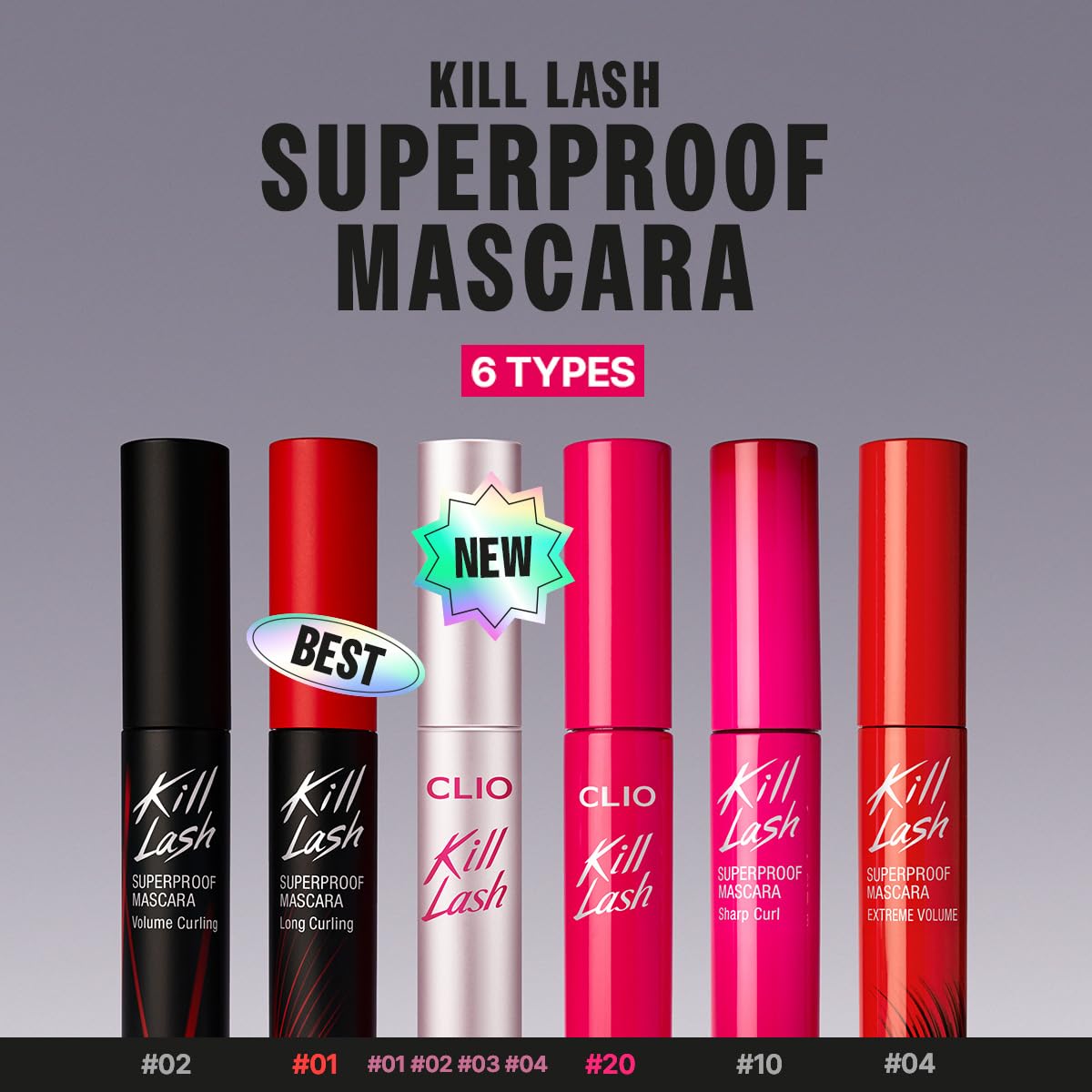 CLIO PROFESSIONAL label and ingredients panel highlighting product information benefit