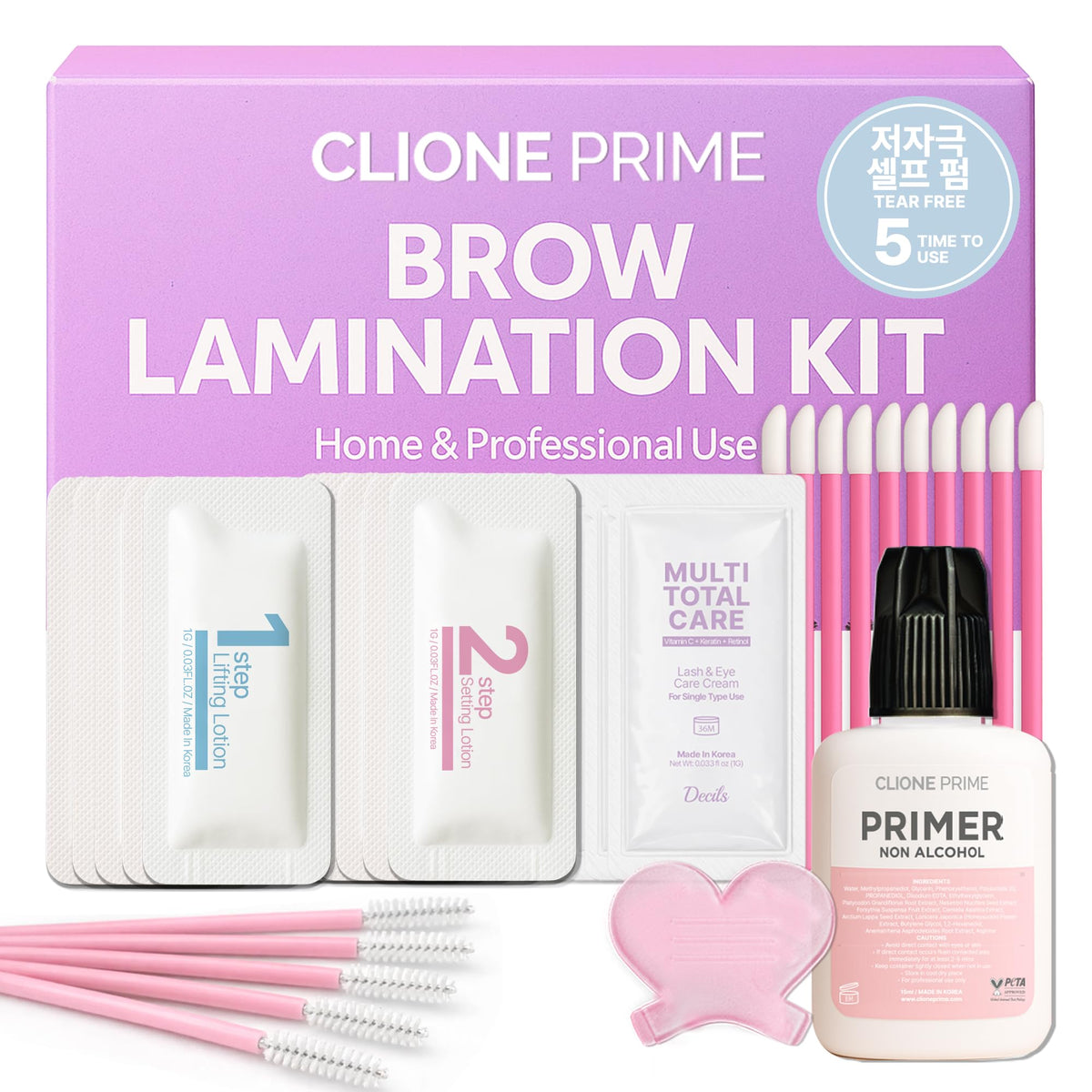 CLIONE PRIME conditioning serum pipette delivering hydration benefit