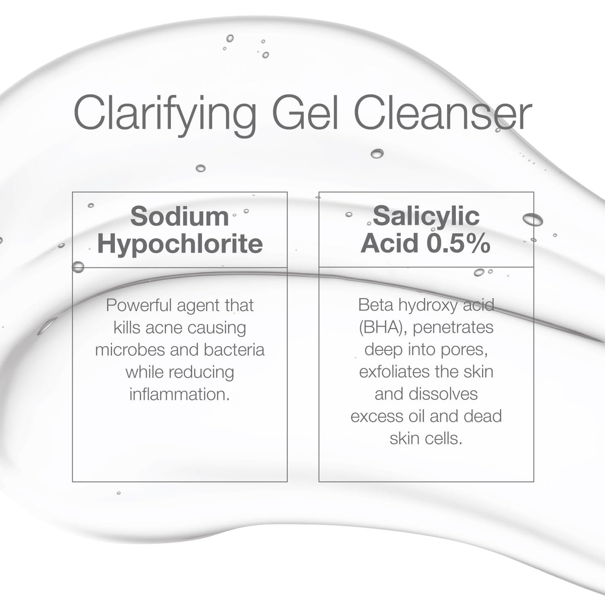 CLn in-shower setting demonstrating safe body and facial use during bathing