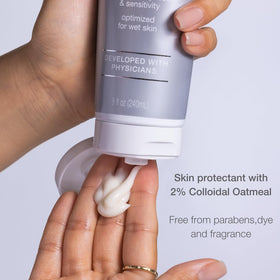 CLn close-up of ingredient panel emphasizing ceramide and vitamins