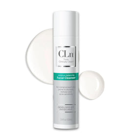 CLn front bottle view showing label and benefit of gentle cleansing
