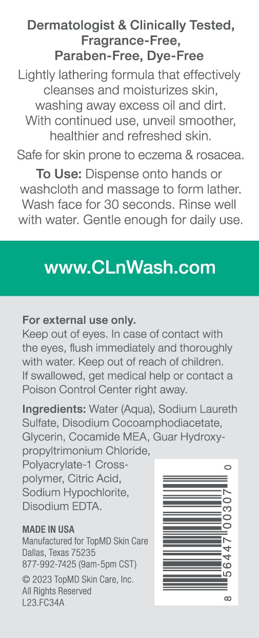 CLn pump top close-up highlighting easy dispensing and hygienic use