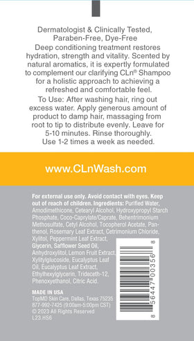 CLn cream texture close-up demonstrating rich hydration benefit