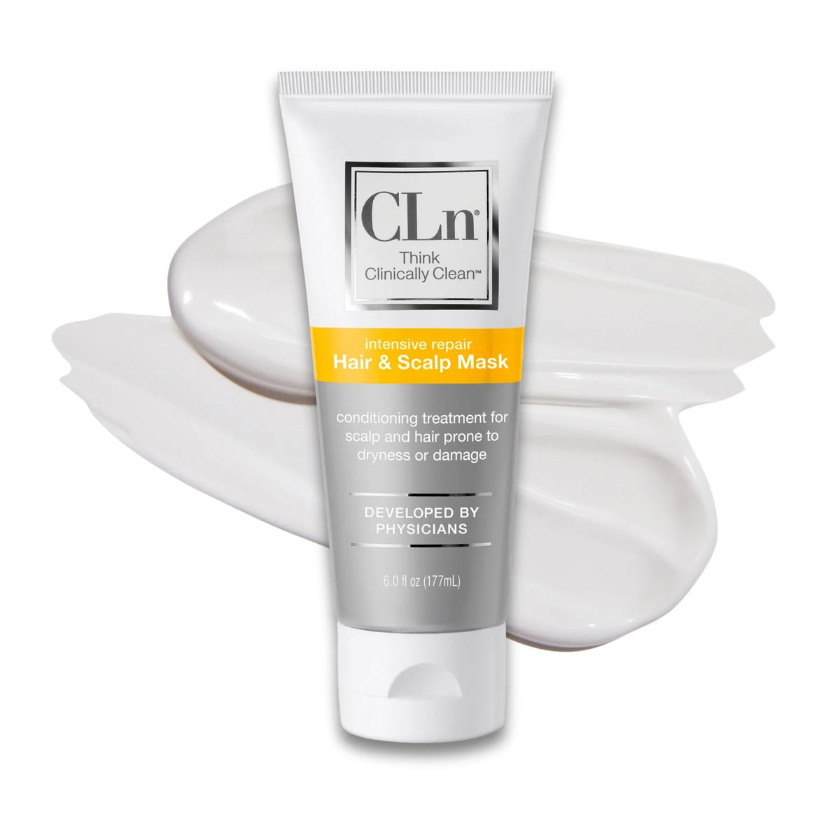 CLn jar front view showing label and eucalyptus scent benefit