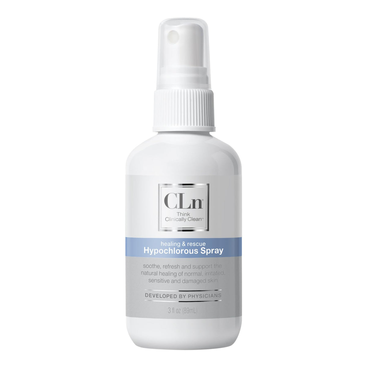 CLn bottle front packaging showing product name and size