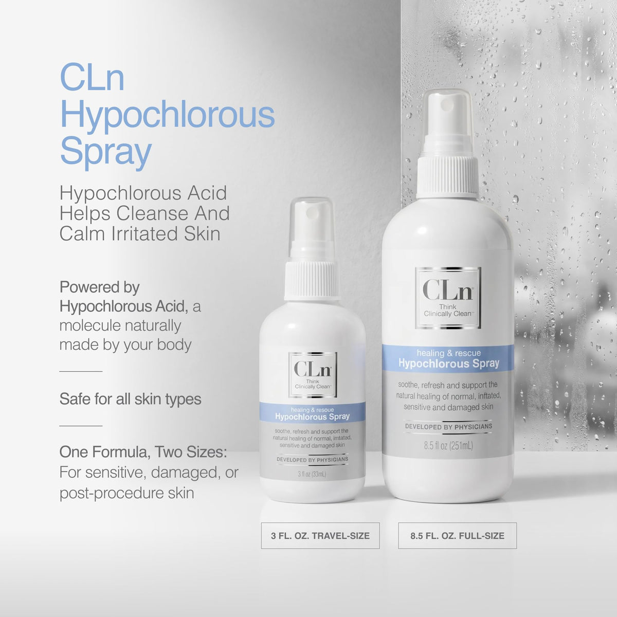 CLn product label and panel highlighting ingredient clarity
