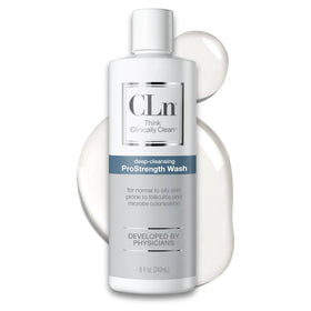 CLn ProStrength front bottle view showing clear clinical packaging and benefits