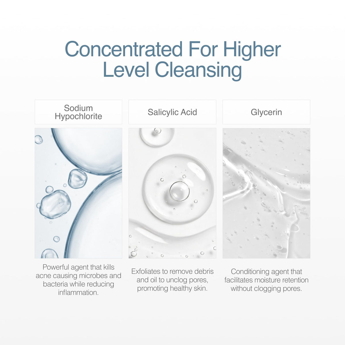 CLn ProStrength open cap and pump detail highlighting easy dispensing