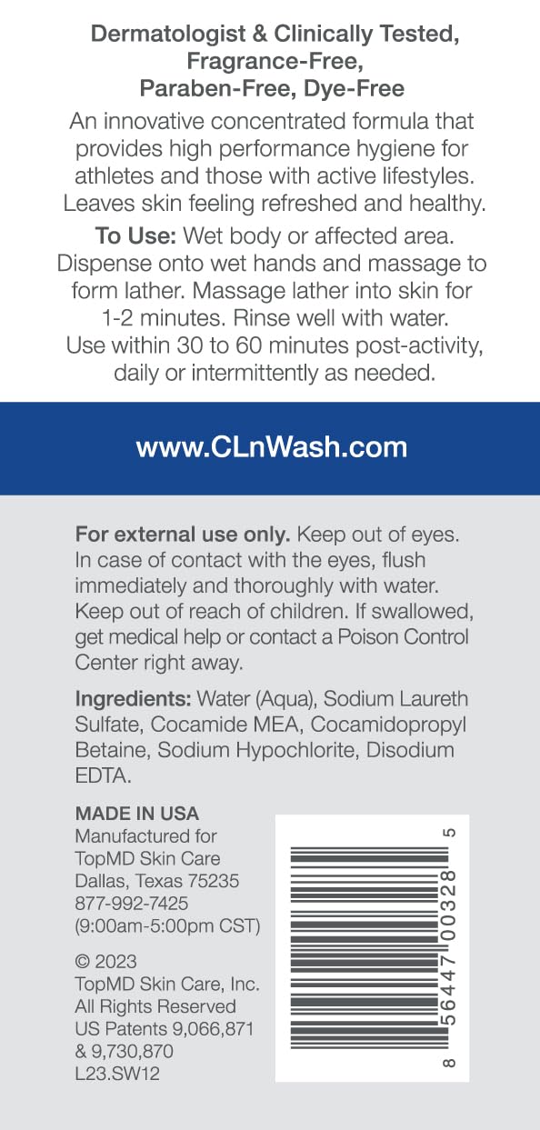 CLn SportWash pump close-up showing easy dispensing and control