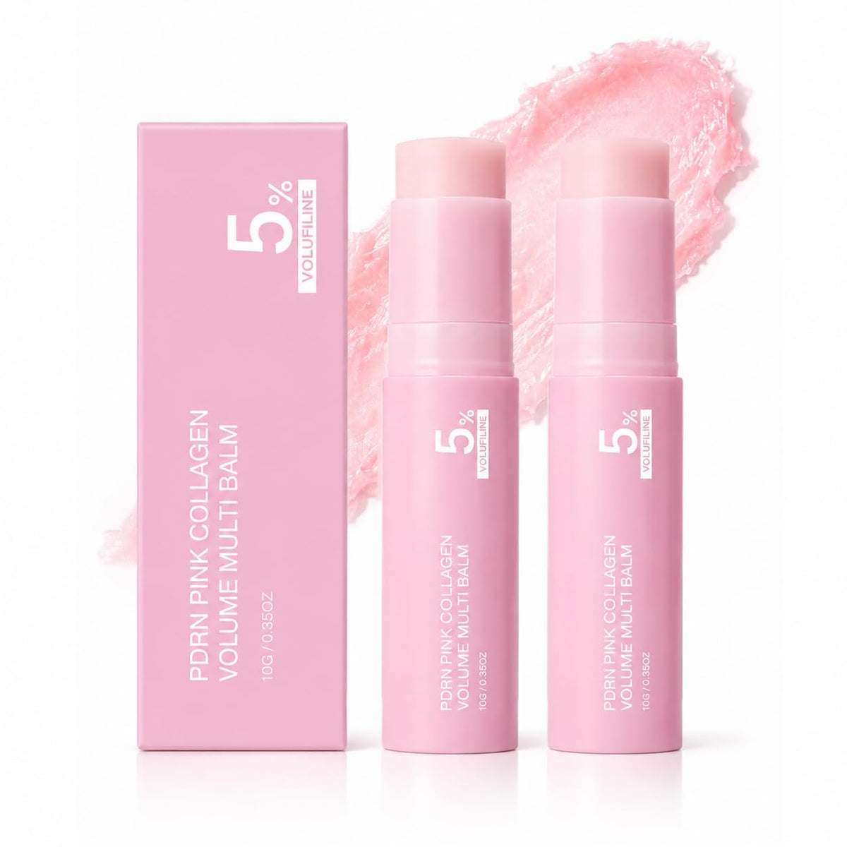 CLNXMT front packaging showing two balm sticks and benefits