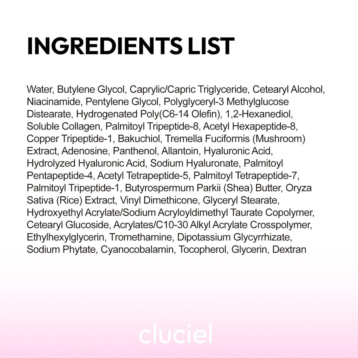 cluciel flatlay with complementary skincare showing multi-step routine compatibility benefit