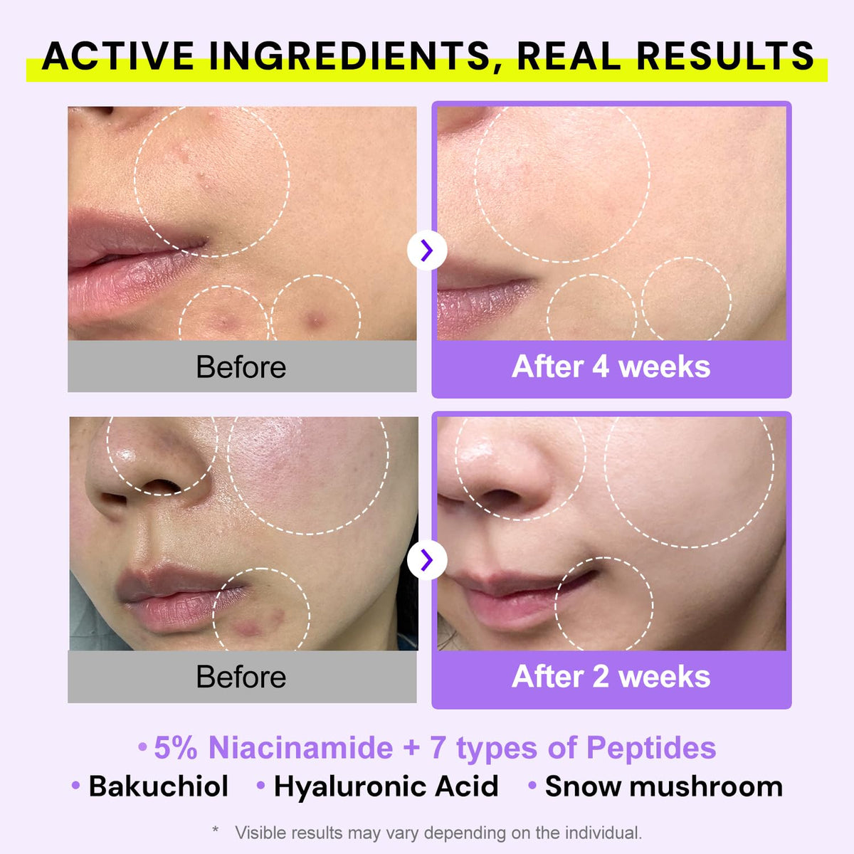 cluciel serum texture close-up highlighting lightweight, absorbent finish
