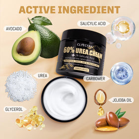 Clyecfra texture closeup showing creamy consistency and quick absorption benefit