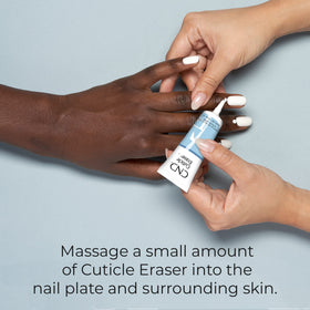 CND duo in hand showing compact travel-friendly benefit