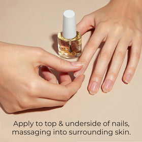 CND duo opened caps showing easy-application details and precise dosing benefit