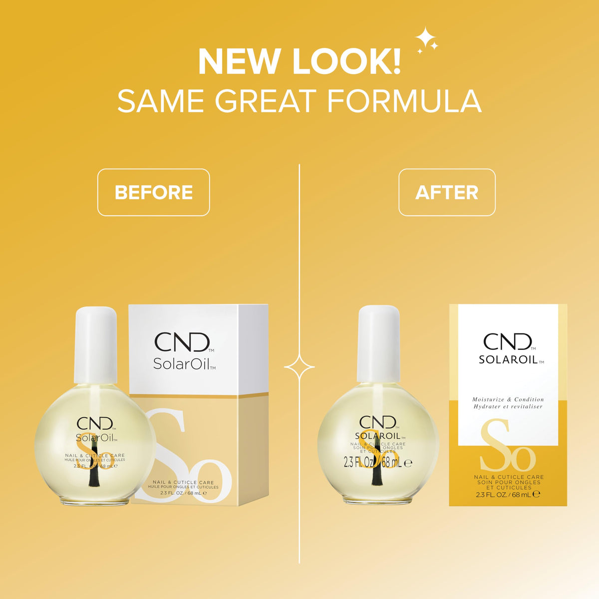 CND SolarOil applied to cuticle with massage showing brand promoting smoother cuticles