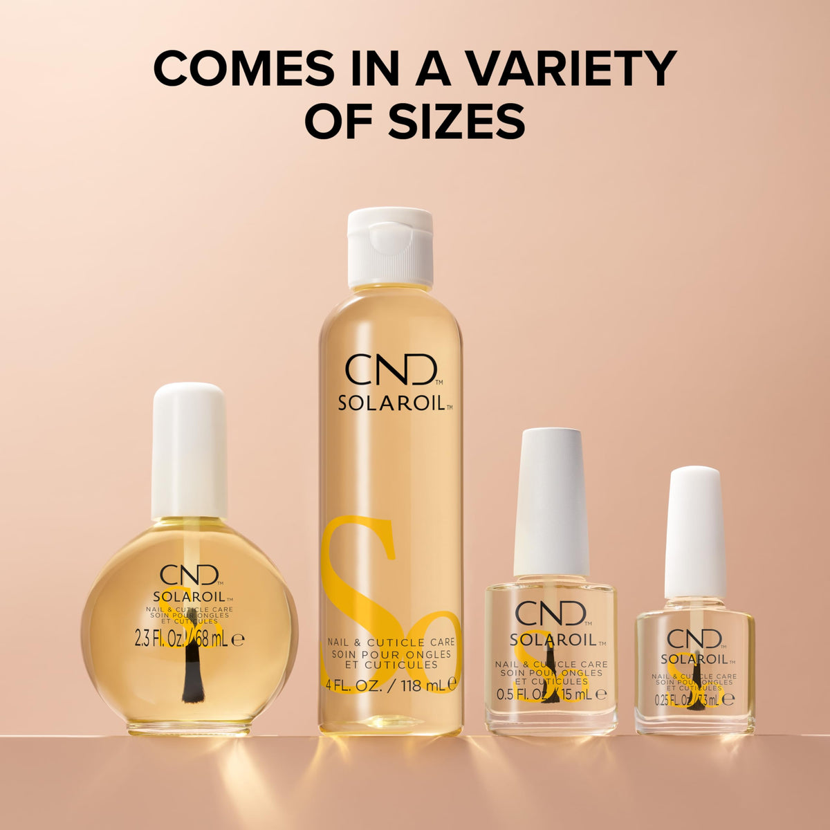 CND SolarOil at bedside table demonstrating nightly routine hydration benefits