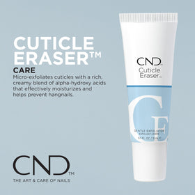 CND SolarOil bottle being applied to cuticle for deep jojoba hydration