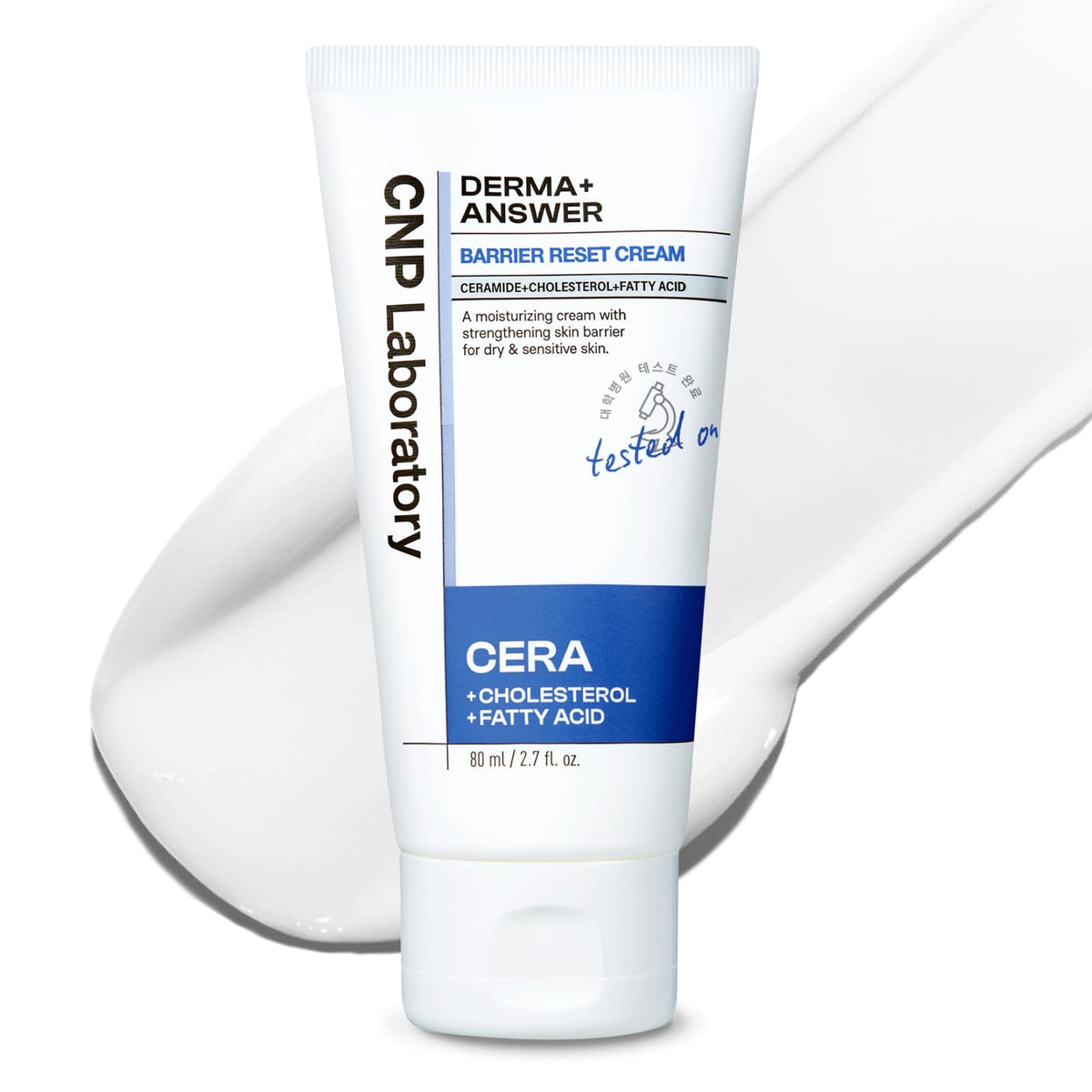 CNP Barrier Reset Cream front packaging showing jar and labeling for clear product ID and use