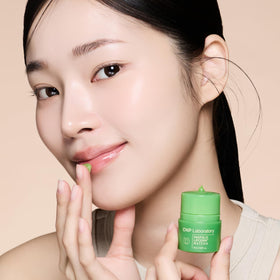 CNP on-lips application photo showing smooth finish and lasting hydration