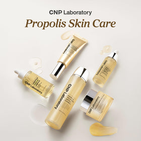 CNP label close-up revealing ingredient callouts and gentle formulation