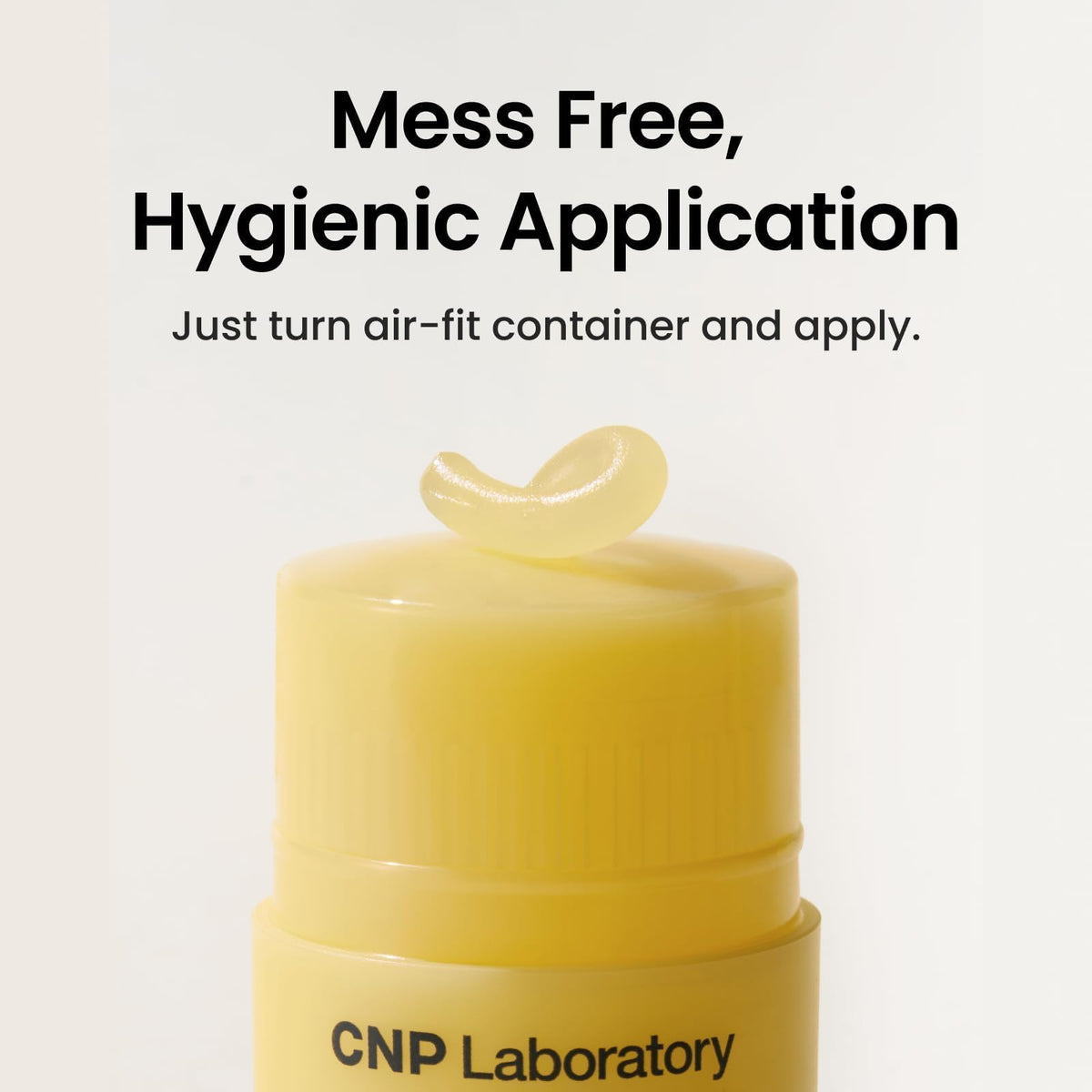 CNP ingredients label with propolis and Manuka honey callouts, clarifies key actives