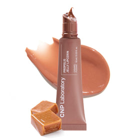 CNP front packaging shows glossy caramel tint and compact size for portability