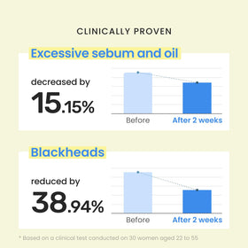 CNP hand applying serum to cheek illustrating calming and smoothing benefit