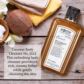 C.O. Bigelow rich lather on hand showing creamy foam and gentle cleanse