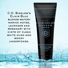 C. O. Bigelow foamy texture closeup demonstrating gentle cleansing action