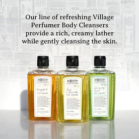 C.O. Bigelow limes and coriander leaves evoking fresh citrus-herbal scent profile