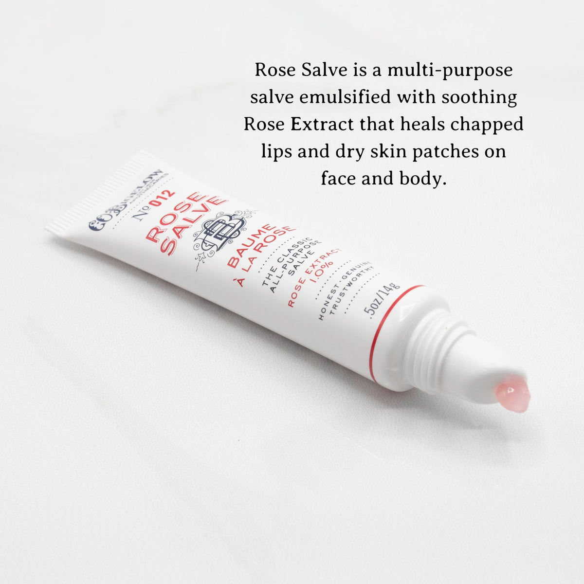 C.O. Bigelow Mentha Shine gloss test showing reflective finish and cooling feel