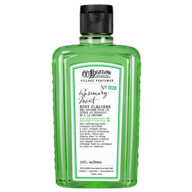 C. O. Bigelow gel being poured into palm demonstrating easy dispensing and lather