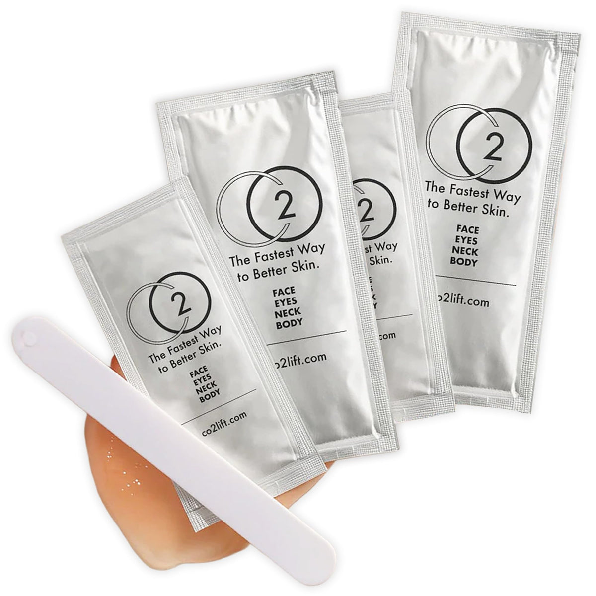 CO2Lift front packaging showing product and benefits
