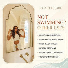 coastal grl lifestyle on beach showing protection during seaside activities