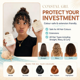 coastal grl size shown in hand to demonstrate portable 6.8 fl oz convenience